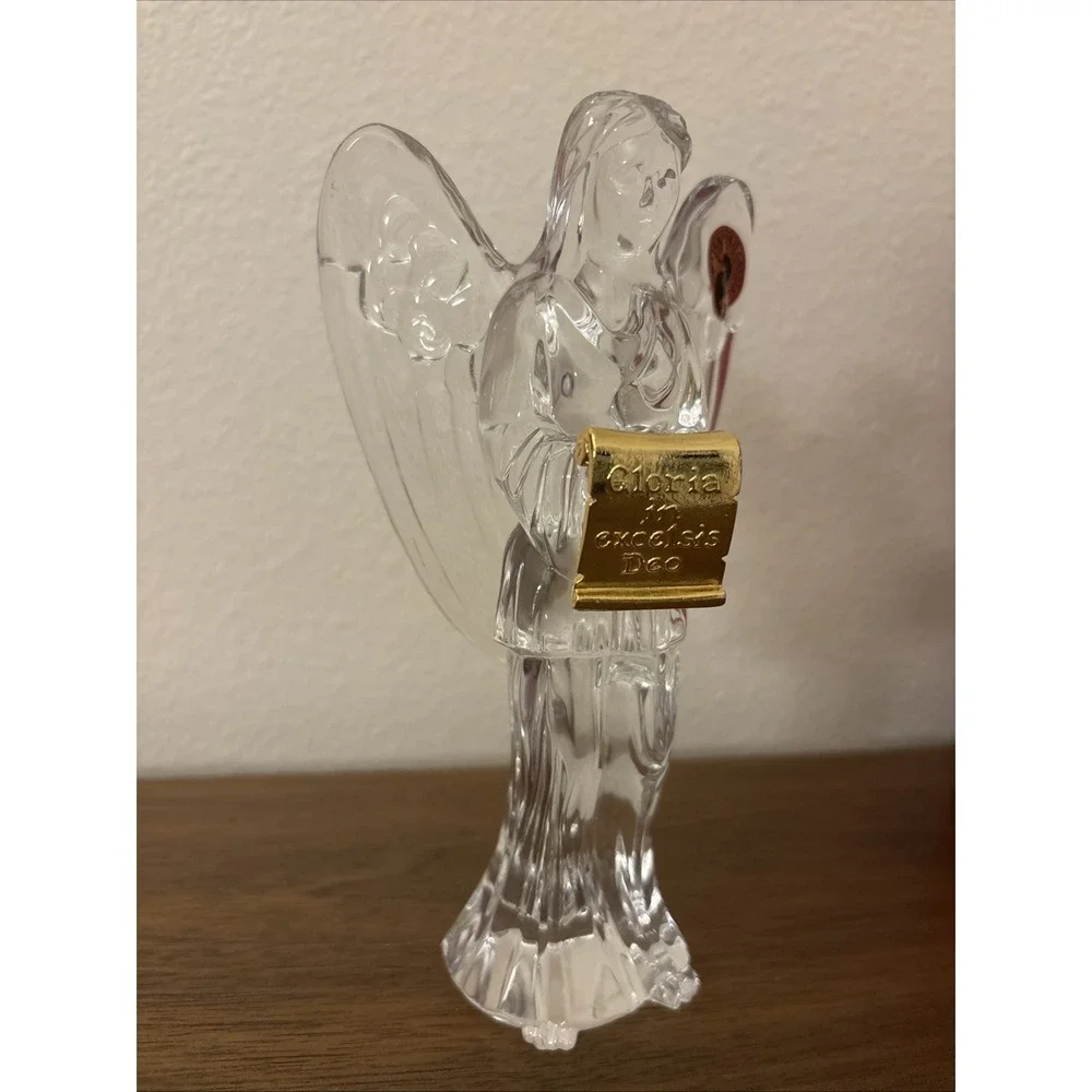 Waterford Crystal Millennium NATIVITY Guardian Angel Figurine Gloria Excelsis